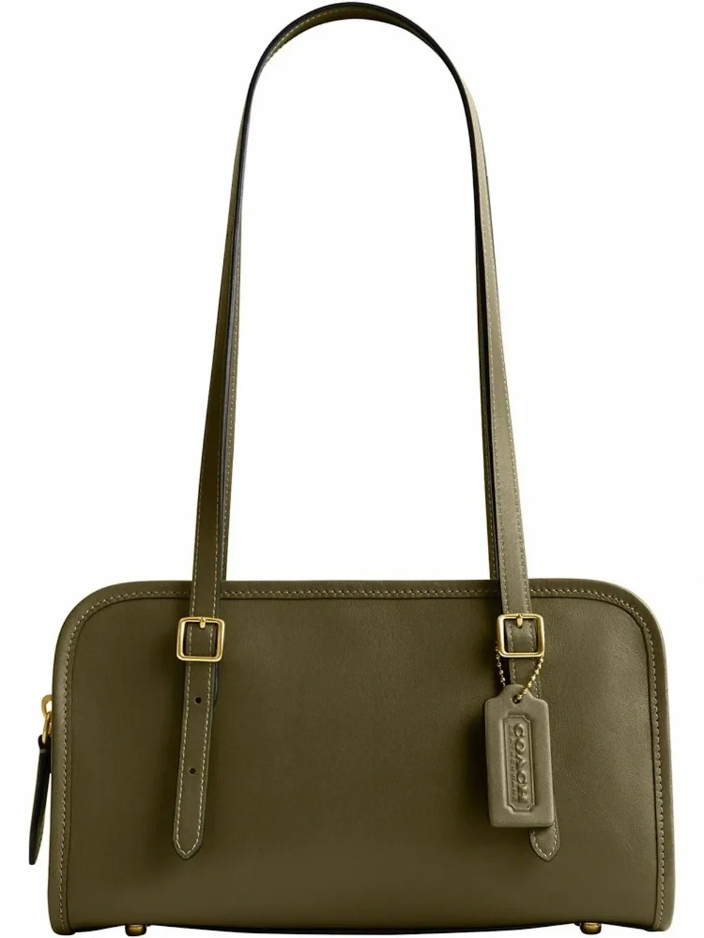 Coach Swing Zip in Olive
